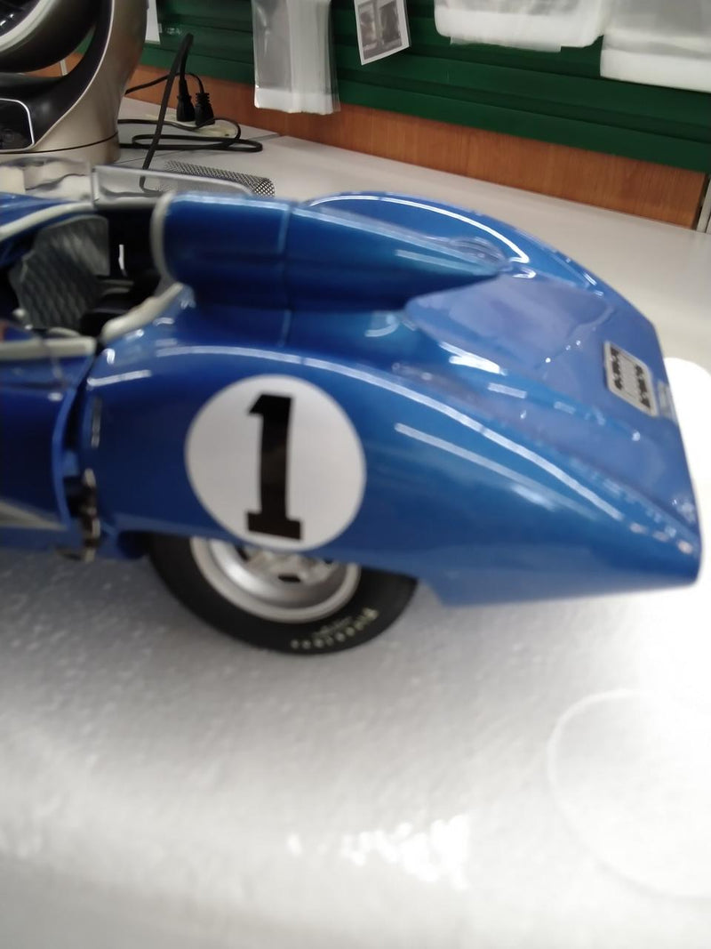 Carica immagine in Galleria Viewer, AUTOart 1/18 CHEVROLET CORVETTE SS 1957 (Blue)– Used
