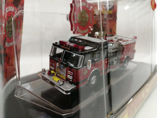 CODE 3 COLLECTIBLES PRINCETON, NEW JERSEY Fire Engine 1/64 Diecast Model– Used