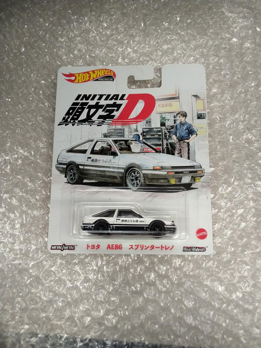 Hot Wheels Initial D Toyota AE86 Sprinter Trueno Scale Car– Used