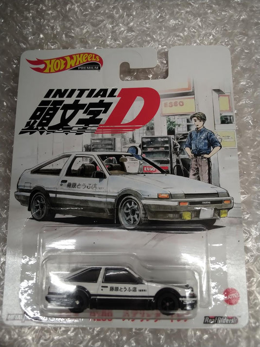 Hot Wheels Initial D Toyota AE86 Sprinter Trueno Scale Car– Used