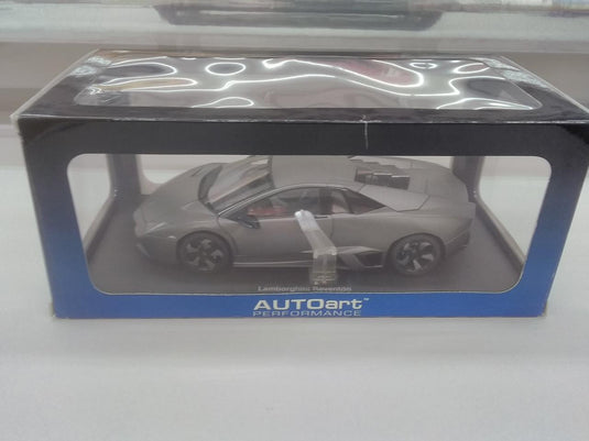 AUTOart Lamborghini Reventon Gray 1/18 Scale Car– Used