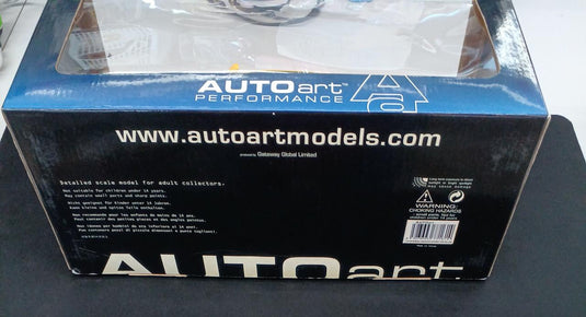 AUTOART Mitsubishi Lancer Evolution VII Yellow 1/18 Scale Car– Used