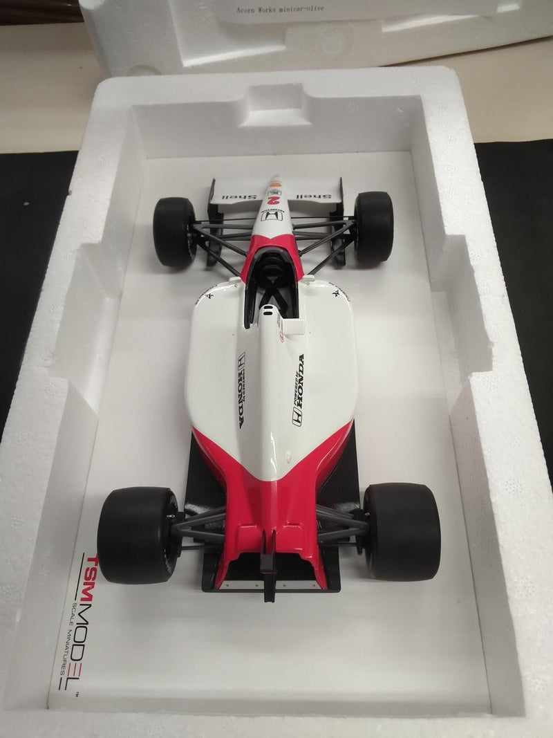 Cargue la imagen en el visor de la galería, TSM MODEL 1/18 McLaren MP4/6 1991 Japan GP Winner– Used
