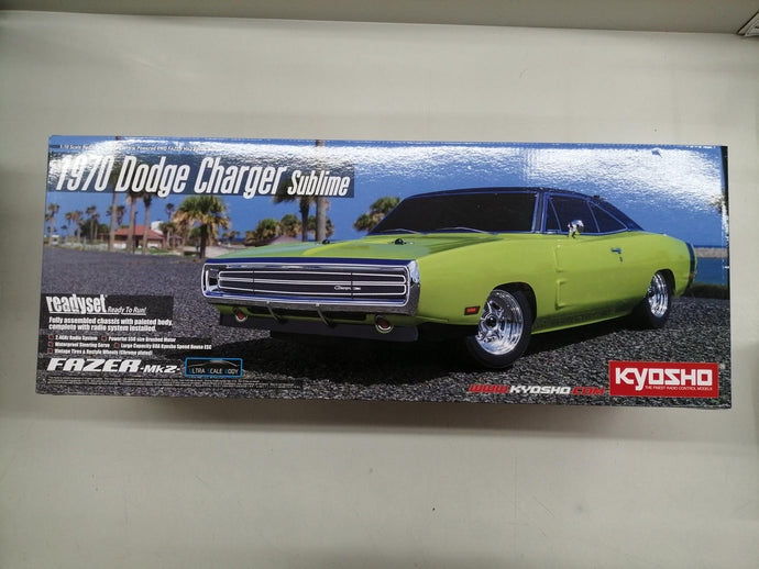 KYOSHO 1970 Dodge Charger RC Car - Used