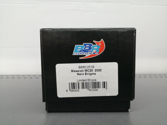 BBR 1/43 Ferrari Maserati Nero Enigma 1/43 Scale Car– Used