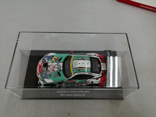 SPARK Hatsune Miku AMG 2023 Opening Round Ver. 1/43 Scale Car– Used