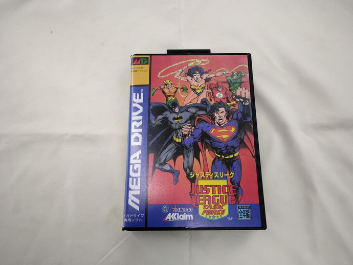 ACCLAIM JAPAN JUSTICE LEAGUE Mega Drive soft Japanese Version -Used