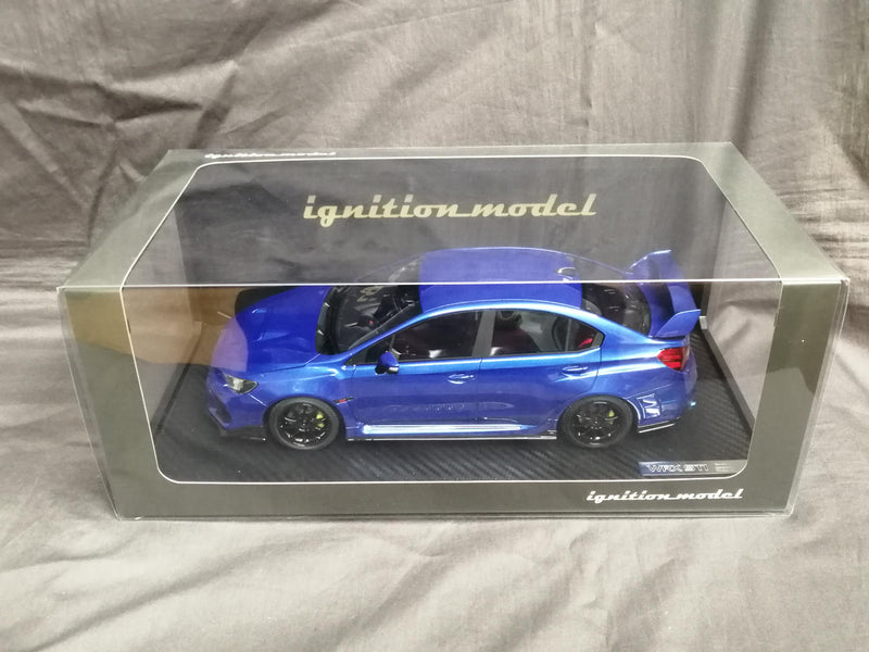 Carica immagine in Galleria Viewer, Ignition Model 1/18 Subaru WRX STI (CBA-VAB) Blue Metallic
