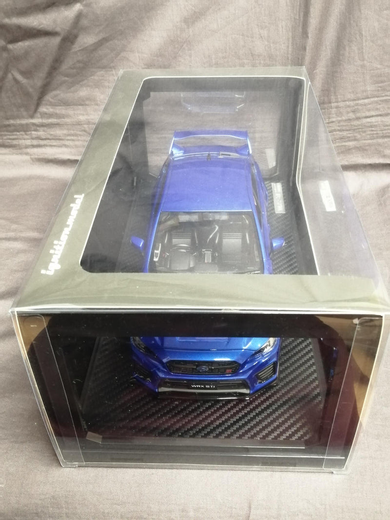 Carica immagine in Galleria Viewer, Ignition Model 1/18 Subaru WRX STI (CBA-VAB) Blue Metallic
