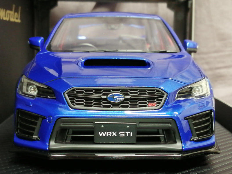 Carica immagine in Galleria Viewer, Ignition Model 1/18 Subaru WRX STI (CBA-VAB) Blue Metallic
