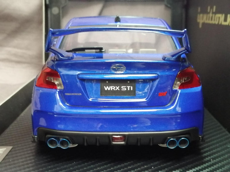 Carica immagine in Galleria Viewer, Ignition Model 1/18 Subaru WRX STI (CBA-VAB) Blue Metallic
