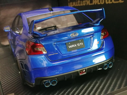 Ignition Model 1/18 Subaru WRX STI (CBA-VAB) Blue Metallic