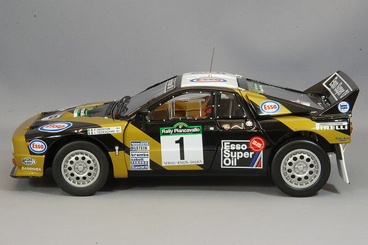 Kyosho 1/18 Lancia 037 Rally 1984 Piancavallo Rally #1 F. Tabaton / L. Tedeschini