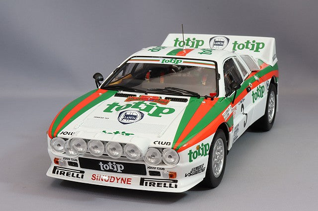 Kyosho 1/18 Lancia Rally 037 1985 Elba Rally Winner #3 D. Cerrato / G. Cerri