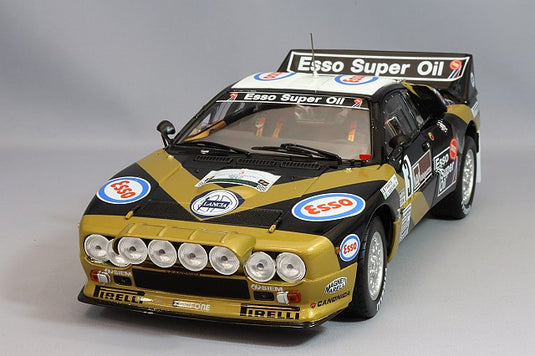 Kyosho 1/18 Lancia Rally 037 1985 Targa Florio Rally 2nd #3 F. Tabaton / L. Tedeschini
