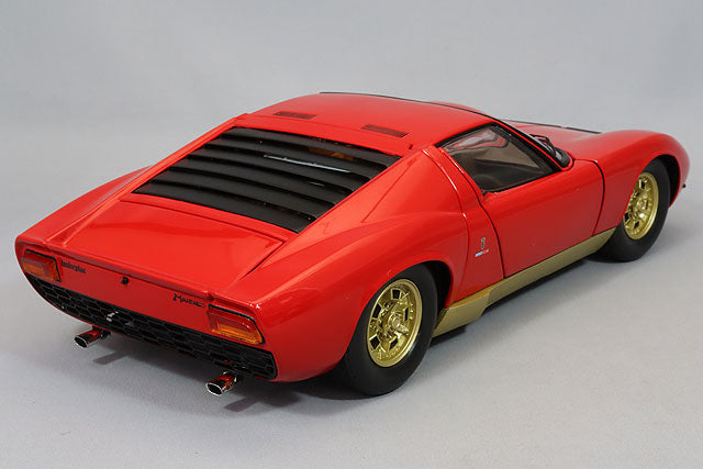 Load image into Gallery viewer, Kyosho 1/18 Lamborghini Miura P400 Red
