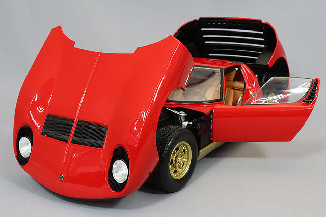 Load image into Gallery viewer, Kyosho 1/18 Lamborghini Miura P400 Red
