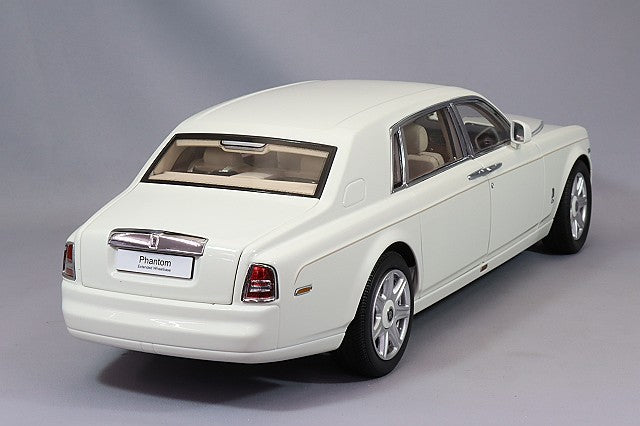 Load image into Gallery viewer, Kyosho 1/18 Rolls-Royce Phantom EWB English White
