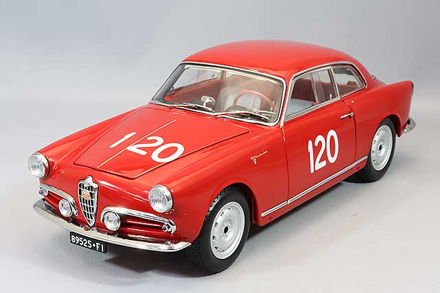 Kyosho 1/18 Alfa Romeo Giulietta SV Mille Miglia 1956 #120