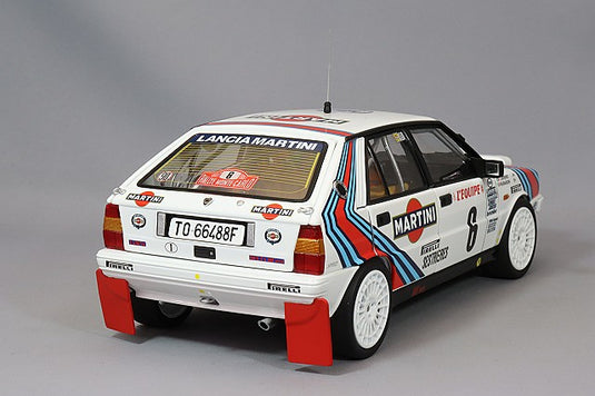 Kyosho 1/18 Lancia Delta HF 4WD "Martini" 1987 Monte Carlo Rally Winner