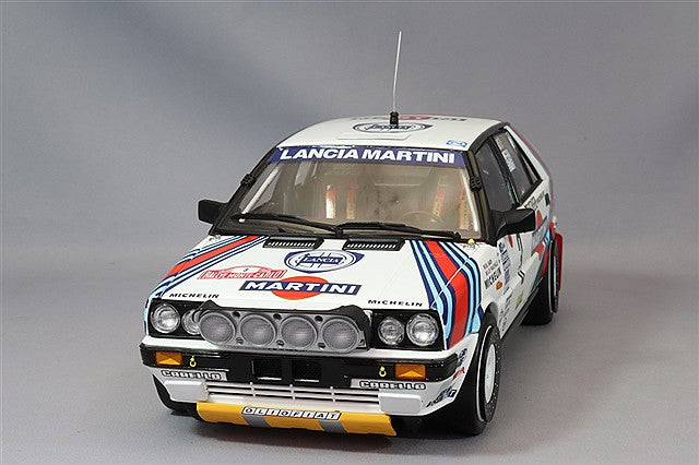 Kyosho 1/18 Lancia Delta HF 4WD 1988 Monte Carlo Rally Winner #3 B. Saby / J-F. Fauchille