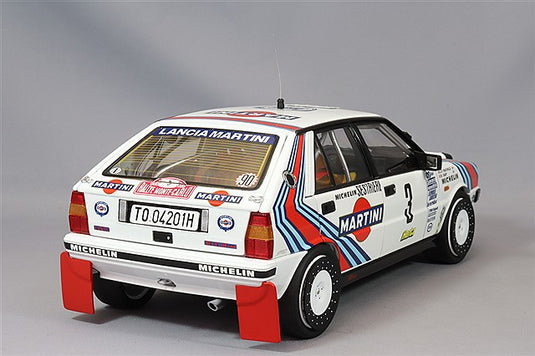 Kyosho 1/18 Lancia Delta HF 4WD 1988 Monte Carlo Rally Winner