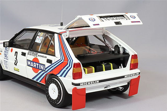 Kyosho 1/18 Lancia Delta HF 4WD 1988 Monte Carlo Rally Winner