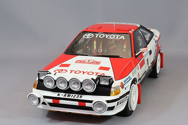 Kyosho 1/18 Toyota Celica GT-FOUR (ST165) 1991 Monte Carlo Rally Winner #2 C. Sainz / L. Moya