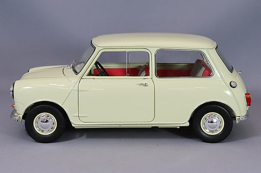 Kyosho 1/18 Morris Mini Mk.1 1959 Old English White