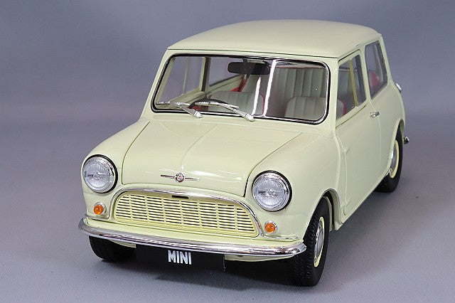 Kyosho 1/18 Morris Mini Mk.1 1959 Old English White