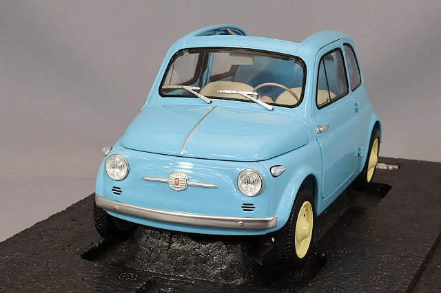Kyosho 1/18 Fiat Nuova 500 Celeste Cruise (Blue)