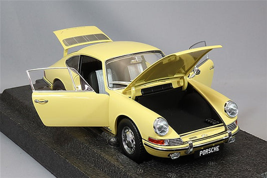 Kyosho 1/18 Porsche 911 (901) 1964 Champagne Yellow