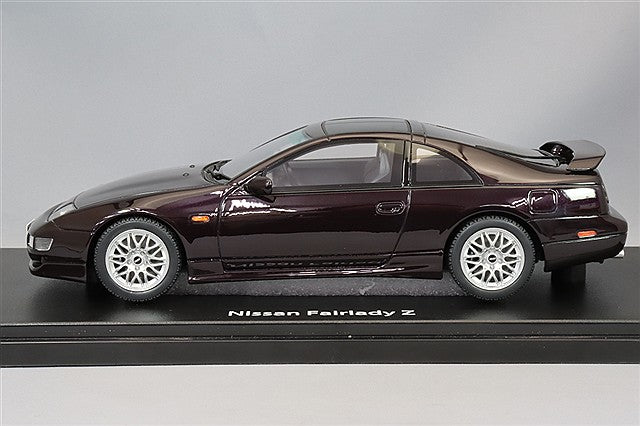 Laden Sie das Bild in Galerie -Viewer, Kyosho Samurai 1/18 Nissan Fairlady Z (Z32) Version R 2by2 Purple
