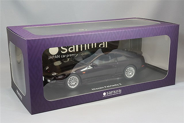 Laden Sie das Bild in Galerie -Viewer, Kyosho Samurai 1/18 Nissan Fairlady Z (Z32) Version R 2by2 Purple
