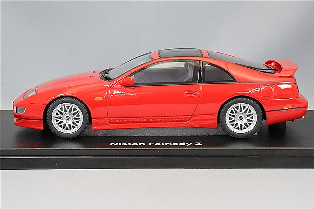 Laden Sie das Bild in Galerie -Viewer, Kyosho Samurai 1/18 Nissan Fairlady Z (Z32) Version R 2by2 Red
