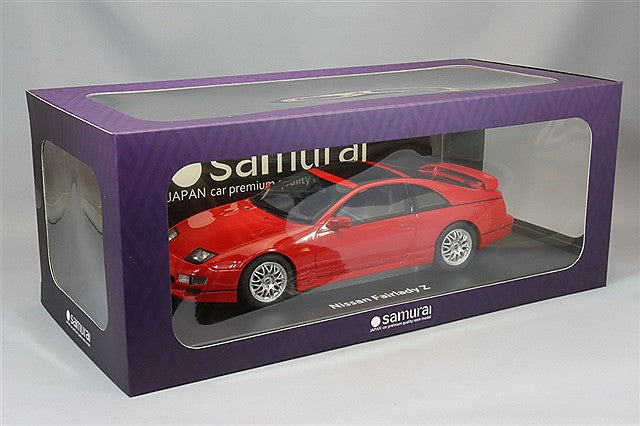 Laden Sie das Bild in Galerie -Viewer, Kyosho Samurai 1/18 Nissan Fairlady Z (Z32) Version R 2by2 Red
