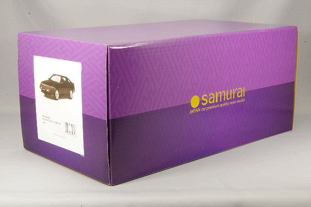 Laden Sie das Bild in Galerie -Viewer, Kyosho Samurai 1/18 Mitsubishi Starion GSR-VR 2.6 Black
