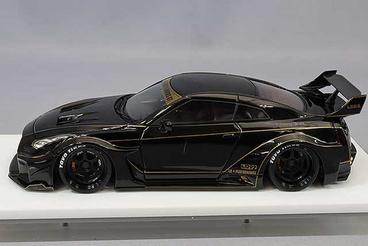 EIDOLON 1/43 LB-SILHOUETTE WORKS GT 35GT-RR Black / Gold Stripe