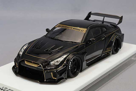 EIDOLON 1/43 LB-SILHOUETTE WORKS GT 35GT-RR Black / Gold Stripe