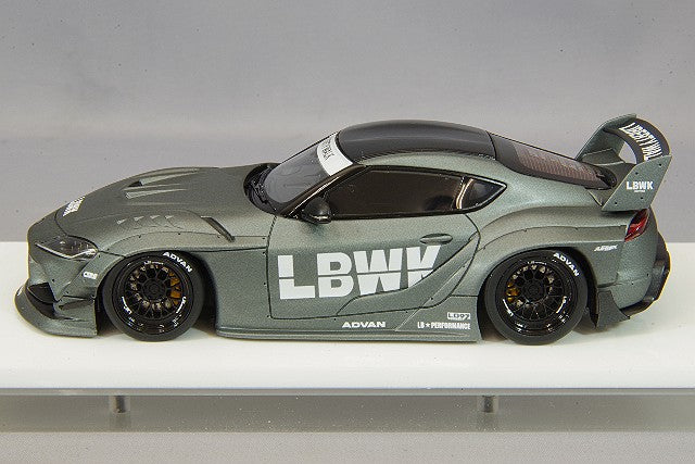 Laden Sie das Bild in Galerie -Viewer, EIDOLON 1/43 LB-WORKS GR Supra Matt Storm Gray / LD97 Wheels
