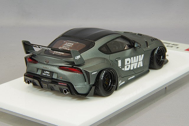 Laden Sie das Bild in Galerie -Viewer, EIDOLON 1/43 LB-WORKS GR Supra Matt Storm Gray / LD97 Wheels
