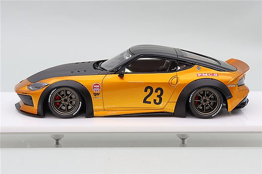 EIDOLON 1/43 LB-Nation Fairlady Z (RZ34) Candy Gold / RS Watanabe 8-Spoke Wheels