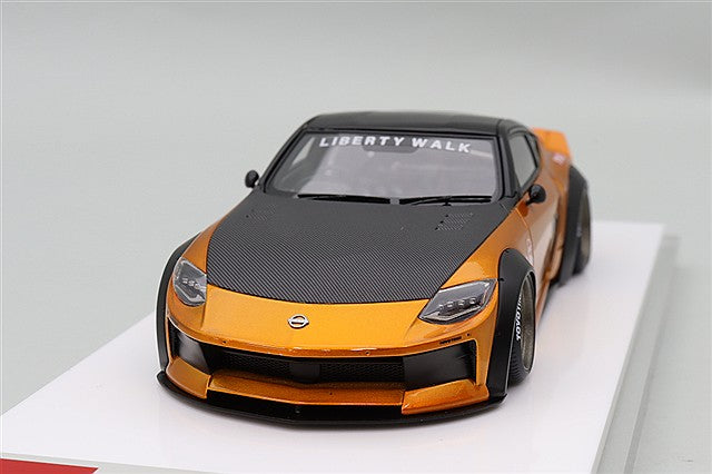 EIDOLON 1/43 LB-Nation Fairlady Z (RZ34) Candy Gold / RS Watanabe 8-Spoke Wheels