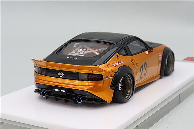 Cargue la imagen en el visor de la galería, EIDOLON 1/43 LB-Nation Fairlady Z (RZ34) Candy Gold / RS Watanabe 8-Spoke Wheels
