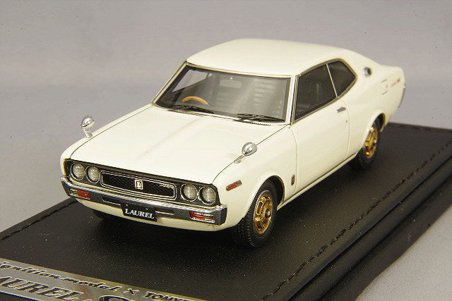 Ignition Model x TOMYTEC 1/43 Nissan Laurel HT 2000SGX White T-IG4324