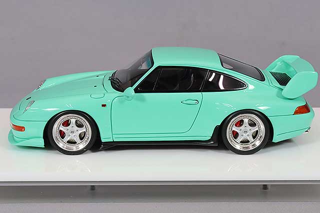 Cargue la imagen en el visor de la galería, VISION 1/43 Porsche 911 (993) Carrera RS 1995 (Japan Spec) Mint Green
