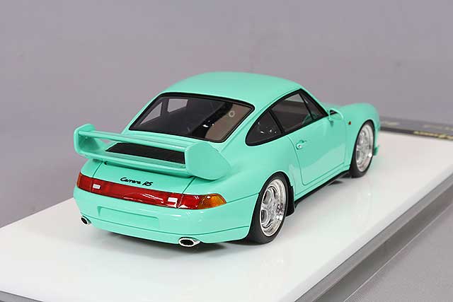 Cargue la imagen en el visor de la galería, VISION 1/43 Porsche 911 (993) Carrera RS 1995 (Japan Spec) Mint Green
