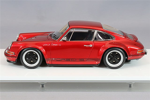 Cargue la imagen en el visor de la galería, VISION 1/43 Singer 911 (964) Coupe Dark Candy Red
