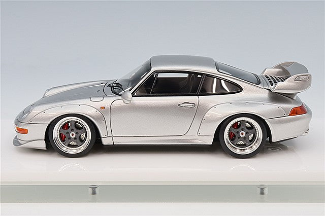 Cargue la imagen en el visor de la galería, VISION 1/43 Porsche 911 (993) GT2 Street 1996 Silver
