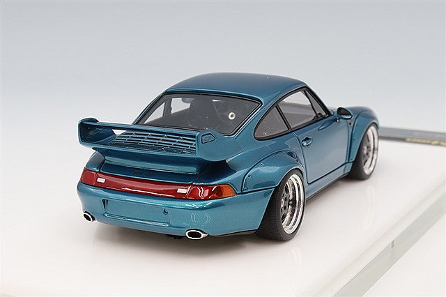 Cargue la imagen en el visor de la galería, VISION 1/43 Porsche 911 (993) GT2 Street 1996 Turquoise Green Metallic

